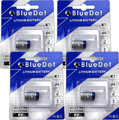 Bluedot Trading 2CR1/3N بطارية خلية الليثيوم، عدد 4 in Kuwait