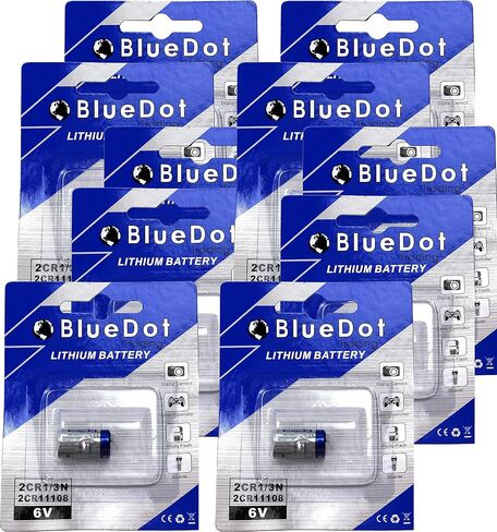 Bluedot Trading 2CR1/3N بطارية خلية الليثيوم، عدد 4 in Kuwait