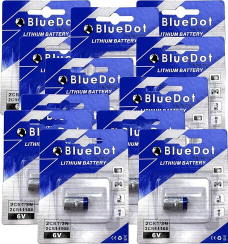 Bluedot Trading 2CR1/3N بطارية خلية الليثيوم، عدد 4 in Kuwait