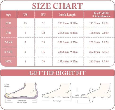 أحذية LseLom للفتيات للكاحل بكعب منخفض وسحاب جانبي للخريف والشتاء للأطفال الصغار/الأطفال الكبار in Kuwait