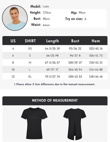 Rigolla Women Workout Shirts Short Sleeve Athletic Running Gym Tee Shirts Yoga Top Split Back in Kuwait
