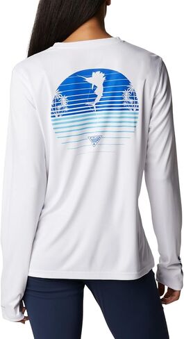 Columbia Women's Tidal Tee PFG Hook-up Ls in Saudi Arabia