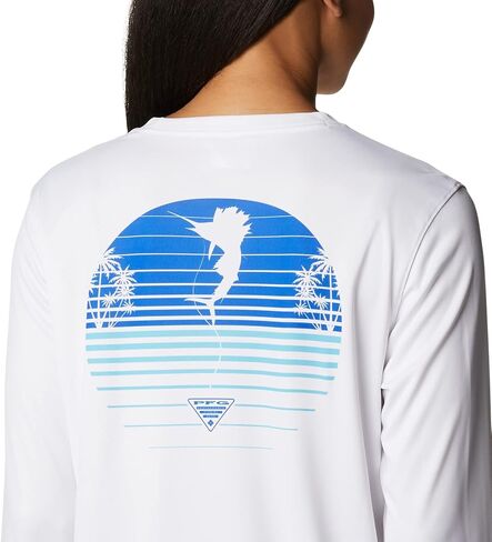 Columbia Women's Tidal Tee PFG Hook-up Ls in Saudi Arabia