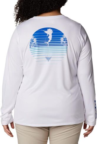Columbia Women's Tidal Tee PFG Hook-up Ls in Saudi Arabia