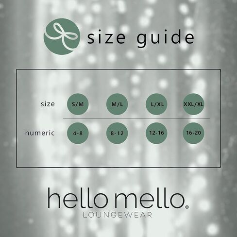 Hello Mello Women's Christmas Winter Holiday Lounge Pants With Gift Travel Tote in Kuwait