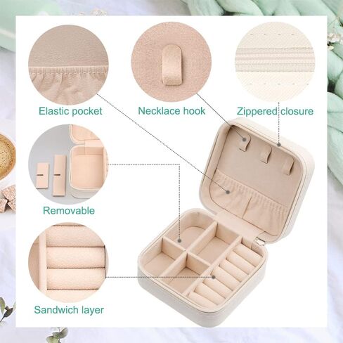 Inspired Jewelry Organizer Box HS Singer Merch Portable Travel Jewelry Case Storage Holder (Love On Tour) in Kuwait