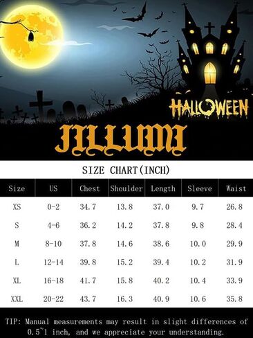 Jillumi Halloween Alice Costume for Women Puff Sleeve Princess Deluxe Dress with Zipper in Kuwait