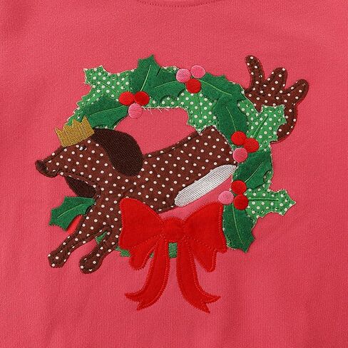 Mud Kingdom Little Girls Sweatshirt Cute Christmas Snowman in Kuwait