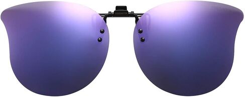 Polarized Cat Eye Clip On Sunglasses Over Prescription Glasses for Women UV Protection in Saudi Arabia