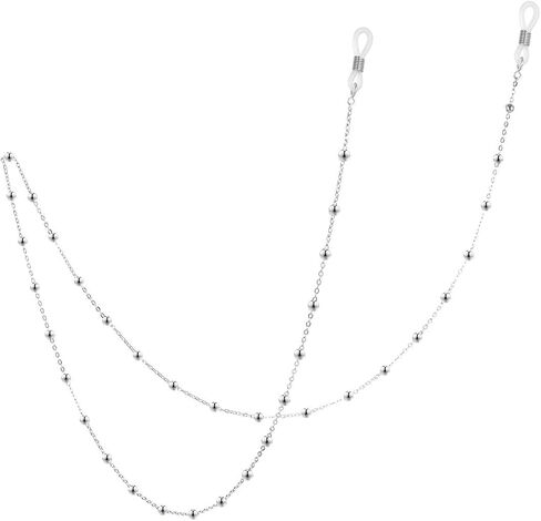 AOBOCO Glasses Chain for Women Sterling Silver, Sunglass Holder Eye-glasses Accessory Chains in Saudi Arabia