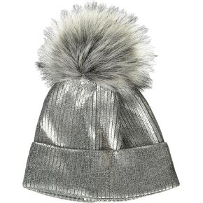 The Drop Women's Holly Faux Fur Pom Pom Beanie