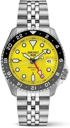 SEIKO SSK017J1,Men Sports,GMT,Mechanical,Automatic,Stainless,Silver Tone,WR,SSK017 in Kuwait