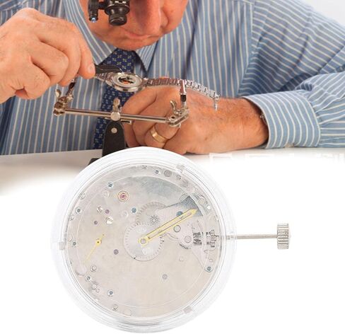 6497 Watch Movement, Automatic Mechanical Watch Movement Replacement Part Automatic Watch Movement for Men(Alloy) in Saudi Arabia