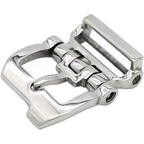SENWA Stainless Steel Center Bar Single Prong Rectangular Belt Buckle-1.6"(40mm) for 1.5"(38mm) Belt in Kuwait