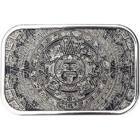 Aztec Calendar Belt Buckle for Men, Aztec Mayan Indian Calendar Belt Buckle, Retro Solar Aztec Calendar Square Belt Buckle in Kuwait