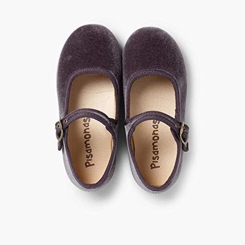 Pisamonas Girls Buckle Up Velvet Mary Janes in Kuwait