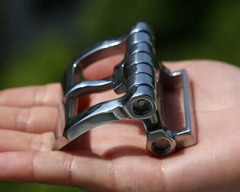 SENWA Stainless Steel Center Bar Single Prong Rectangular Belt Buckle-1.6"(40mm) for 1.5"(38mm) Belt in Kuwait