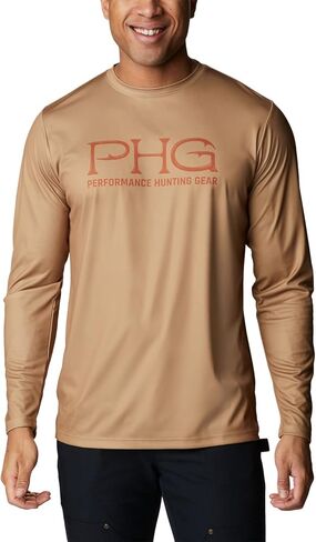 تي شيرت رجالي من كولومبيا بشعار PHG Terminal Shot Antler وأكمام طويلة in Kuwait