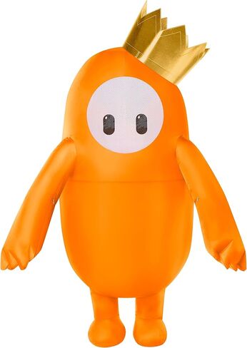 زي روح الهالوين الخريفي للأطفال باللون البرتقالي القابل للنفخ | أزياء الألعاب | أزياء مضحكة | تعمل بالمروحة in Kuwait