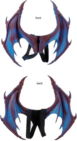 زي أجنحة التنين للأطفال، قناع ذيل الديناصور، مجموعة أزياء تنكري للأطفال للهالوين in Kuwait