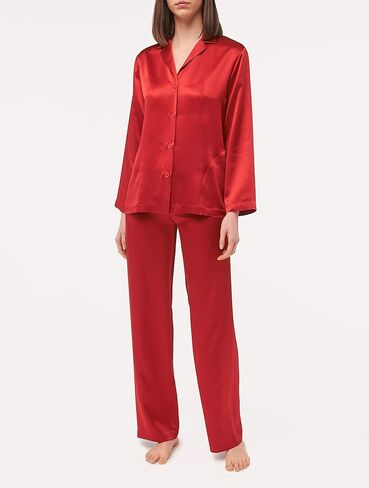 بيجامة لا بيرلا حريرية طويلة in Kuwait