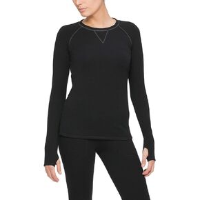 Cuddl Duds ClimateRight Long Sleeve Crew Stretch Fleece
