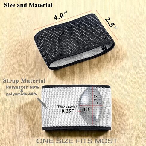 أربطة ضغط لدعم قوس القدم من WUTAIN - جوارب دعم قوس القدم مع وسادات جل لتخفيف التهاب اللفافة الأخمصية، أربطة دعم تقويم العظام للقدم المسطحة، وألم القوس، وتخفيف الوذمة، (أسود) in Kuwait