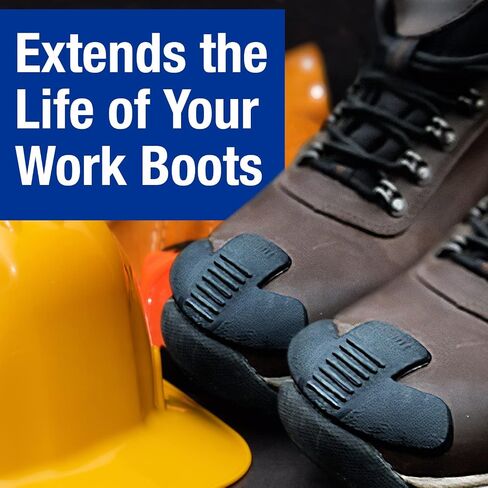 [6 Pack] Boot Toe Protectors to Stop Early Wear & Replacement - Simple Application Toe Guards for Boots - Boot Protector Toe Guard to Prevent Tears & Damage - Boot Saver for Rugged Work Conditions in Saudi Arabia