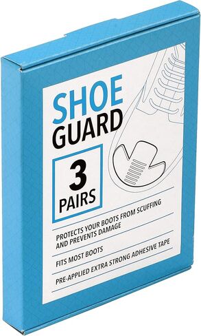[6 Pack] Boot Toe Protectors to Stop Early Wear & Replacement - Simple Application Toe Guards for Boots - Boot Protector Toe Guard to Prevent Tears & Damage - Boot Saver for Rugged Work Conditions in Saudi Arabia