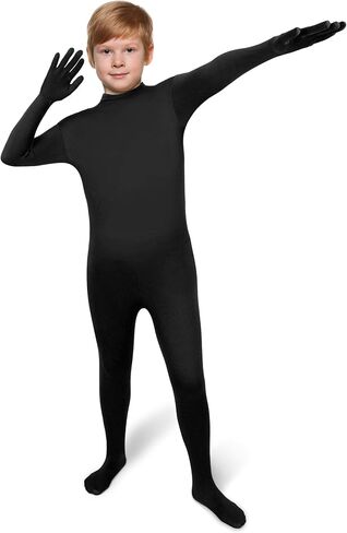 بدلة للجسم من البوليستر بالكامل للهالوين من Zentai للأطفال Unitard بلون واحد للأطفال الأولاد والبنات أزياء تنكرية in Saudi Arabia