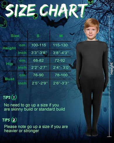 بدلة للجسم من البوليستر بالكامل للهالوين من Zentai للأطفال Unitard بلون واحد للأطفال الأولاد والبنات أزياء تنكرية in Saudi Arabia