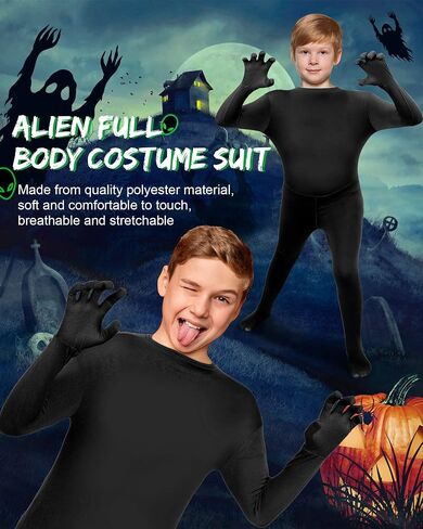 بدلة للجسم من البوليستر بالكامل للهالوين من Zentai للأطفال Unitard بلون واحد للأطفال الأولاد والبنات أزياء تنكرية in Saudi Arabia