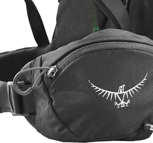 Osprey Kestrel 58L Men's Backpacking Backpack, Black, M/L in Saudi Arabia
