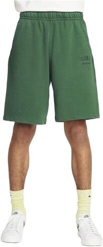 Nike Mens Sportswear Club Fleece French Terry Shorts L Green in Saudi Arabia