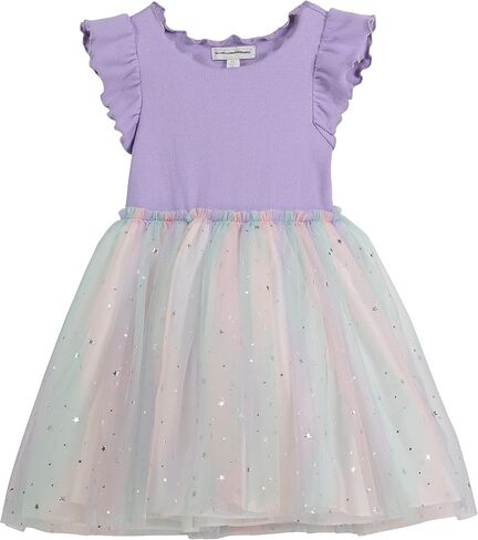 PIPPA & JULIE Girls' Sleeveless Party Dress, Fit & Flare Silhouette, Cute Pattern Styles in Kuwait