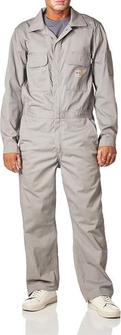 Carhartt mens Flame Resistant Relaxed Fit Twill Coverall in Saudi Arabia
