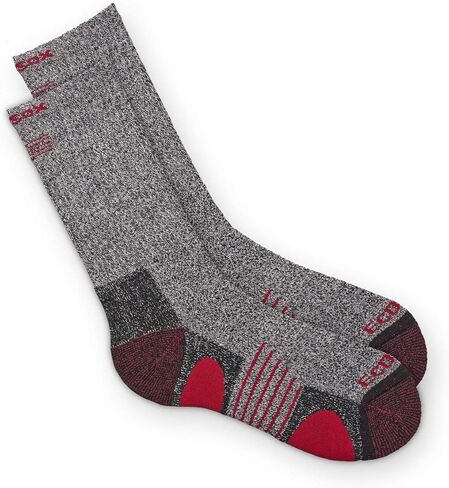 جوارب إيكوسوكس بامبو كاملة الوسادة للمشي لمسافات طويلة/في الهواء الطلق | حافظ على جفاف قدميك | خالٍ من الروائح والبثور. in Kuwait