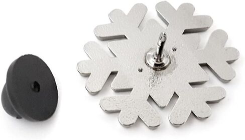 Pinsanity Christmas Snowflake دبوس التلبيب in Saudi Arabia