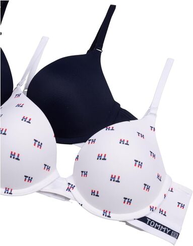 حمالة صدر نسائية من Tommy Hilfiger مصنوعة من الألياف الدقيقة مكونة من قطعتين in Saudi Arabia