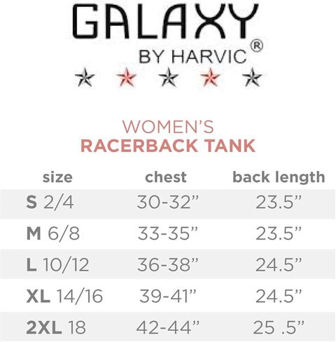 قميص Galaxy by Harvic النسائي النشط بدون أكمام - قميص رياضي عاكس بدون أكمام للتمرين (3 عبوات) in Kuwait