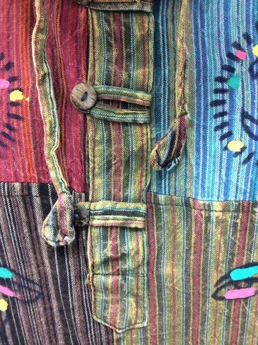 قميص Grandad ذو قلنسوة مخطط للرجال من Shopoholic Fashion in Kuwait