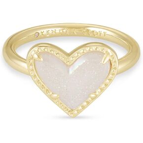 Kendra Scott Ari Heart Band Ring, Fashion Jewelry for Women