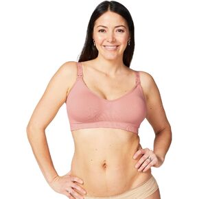 Cake Maternity Women's Maternity and Nursing Rock Candy Luxury Seamless Contour Bra (with Removable Pads)