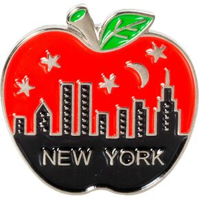 Officially Licensed I Love New York 1" Round Souvenir Lapel Pin