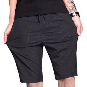 LTIFONE Gym Shorts for Men, Quick Dry Workout Sport Shorts, Mens Exercise Summer Shorts with Zipper Pockets, for Tennis in Kuwait