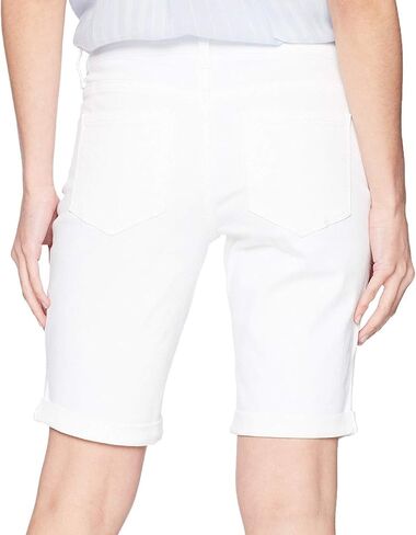 NYDJ Women's Petite Briella Jean Shorts with Roll Cuffs | Slimming & Flattering Fit in Saudi Arabia