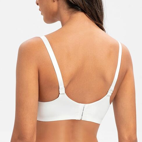 MELENECA Women's Full Coverage Underwire Support Plus Size Breastfeeding Nursing Bra in Saudi Arabia