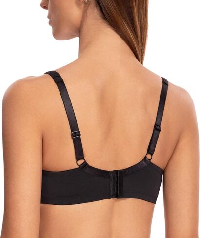 MELENECA Women's Full Coverage Underwire Support Plus Size Breastfeeding Nursing Bra in Saudi Arabia