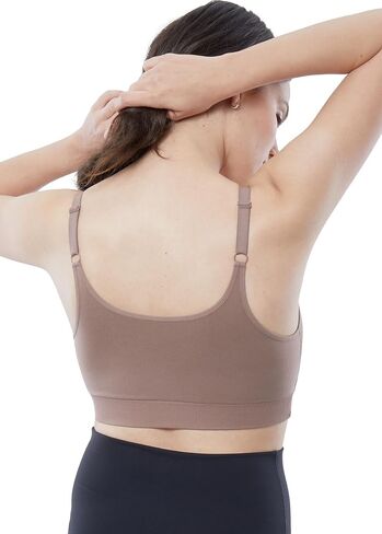 Ingrid & Isabel Seamless Cooling Crossover Nursing Bra, Comfortable Wireless Support for Breastfeeding in Kuwait