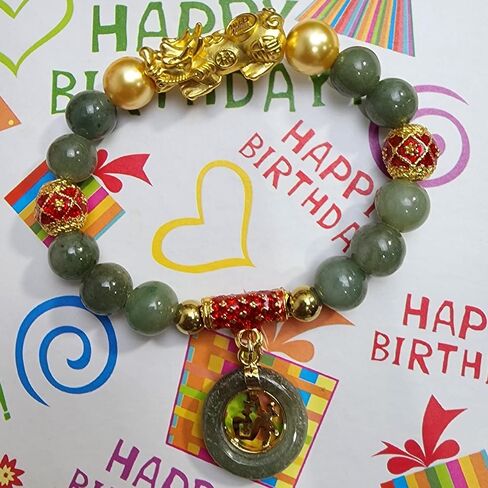 Heavens Tvcz Thai Jade Bracelet Women Good Luck with Chain Feng Shui Bracelets Xiu Pi Yao Gold Chinese Dragon Attract Good Luck Wealth Jewelry in Saudi Arabia
